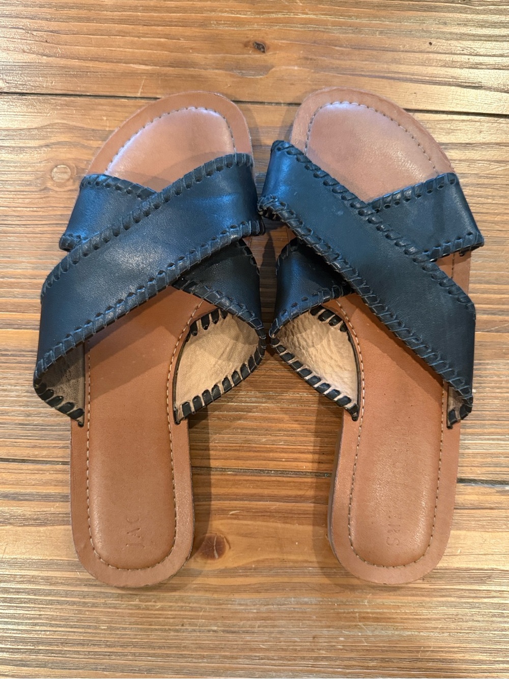 Jack Rogers X-Band Slides (8, Black)